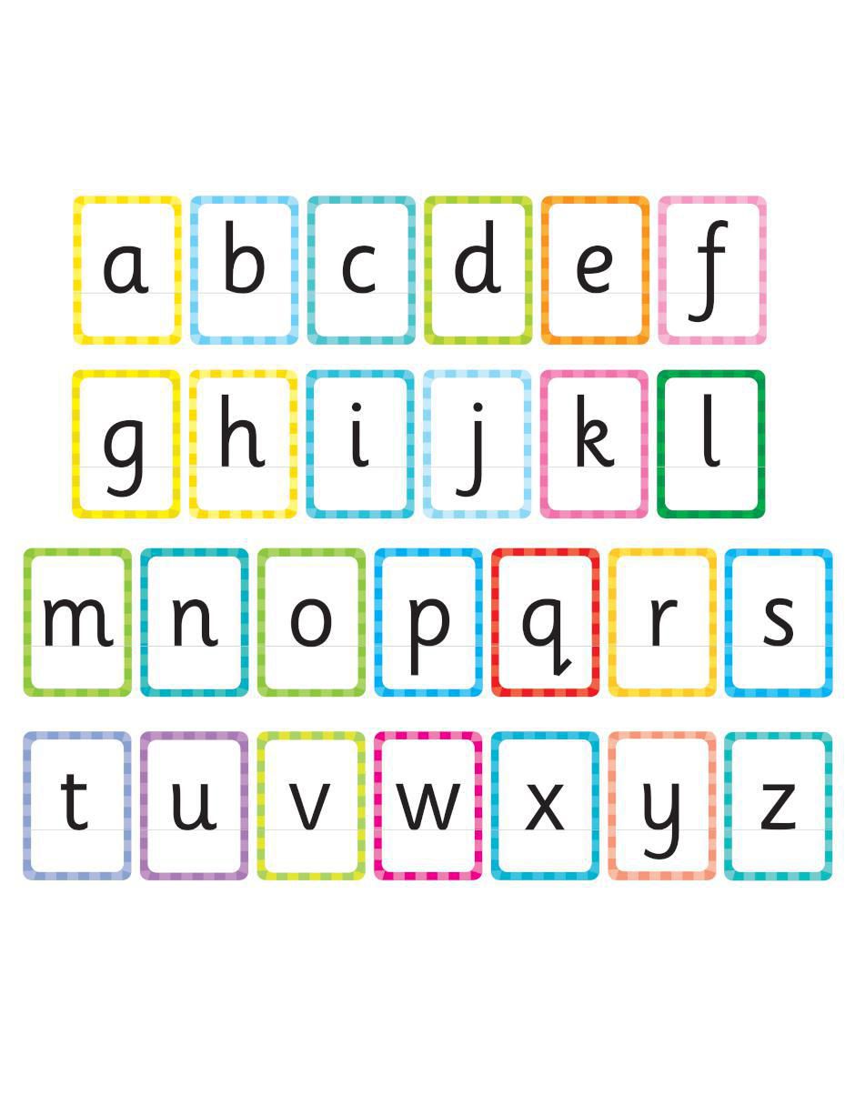 Alphabet Flashcards 4