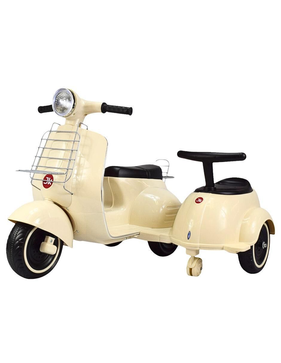 Moto montable Gemelar recargable