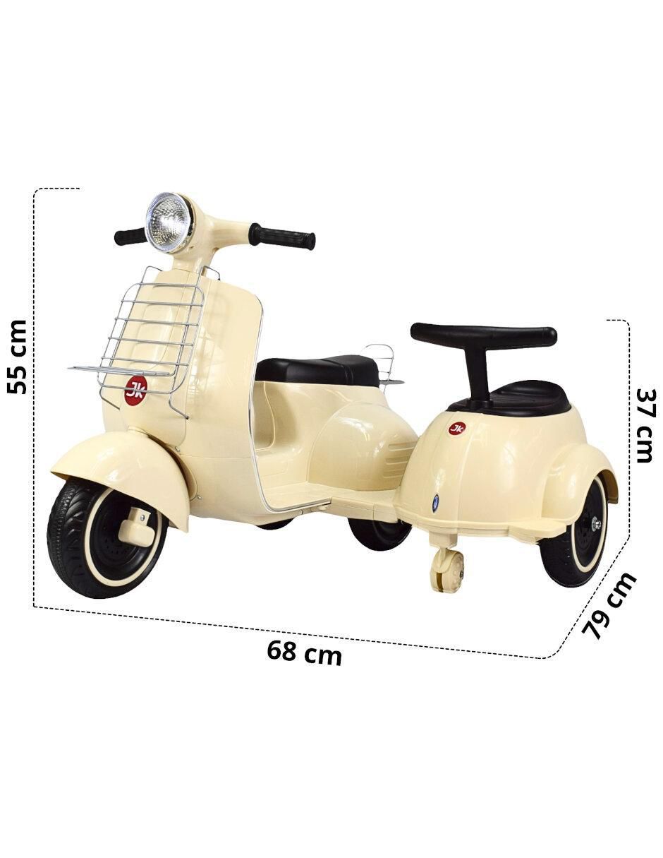 Moto montable Joykoo Gemelar recargable