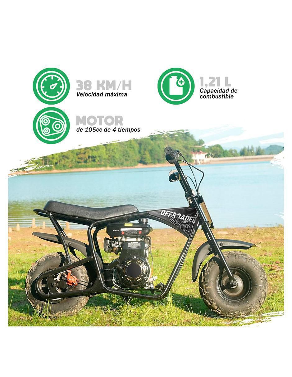 Moto montable Cross de combustible 3