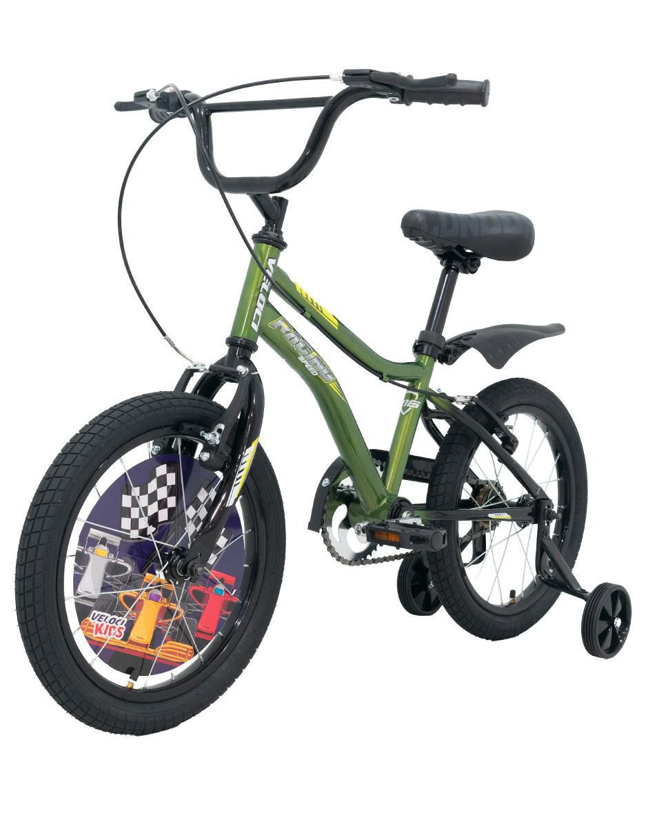 Bicicleta infantil rodada 16 infantil unisex 5