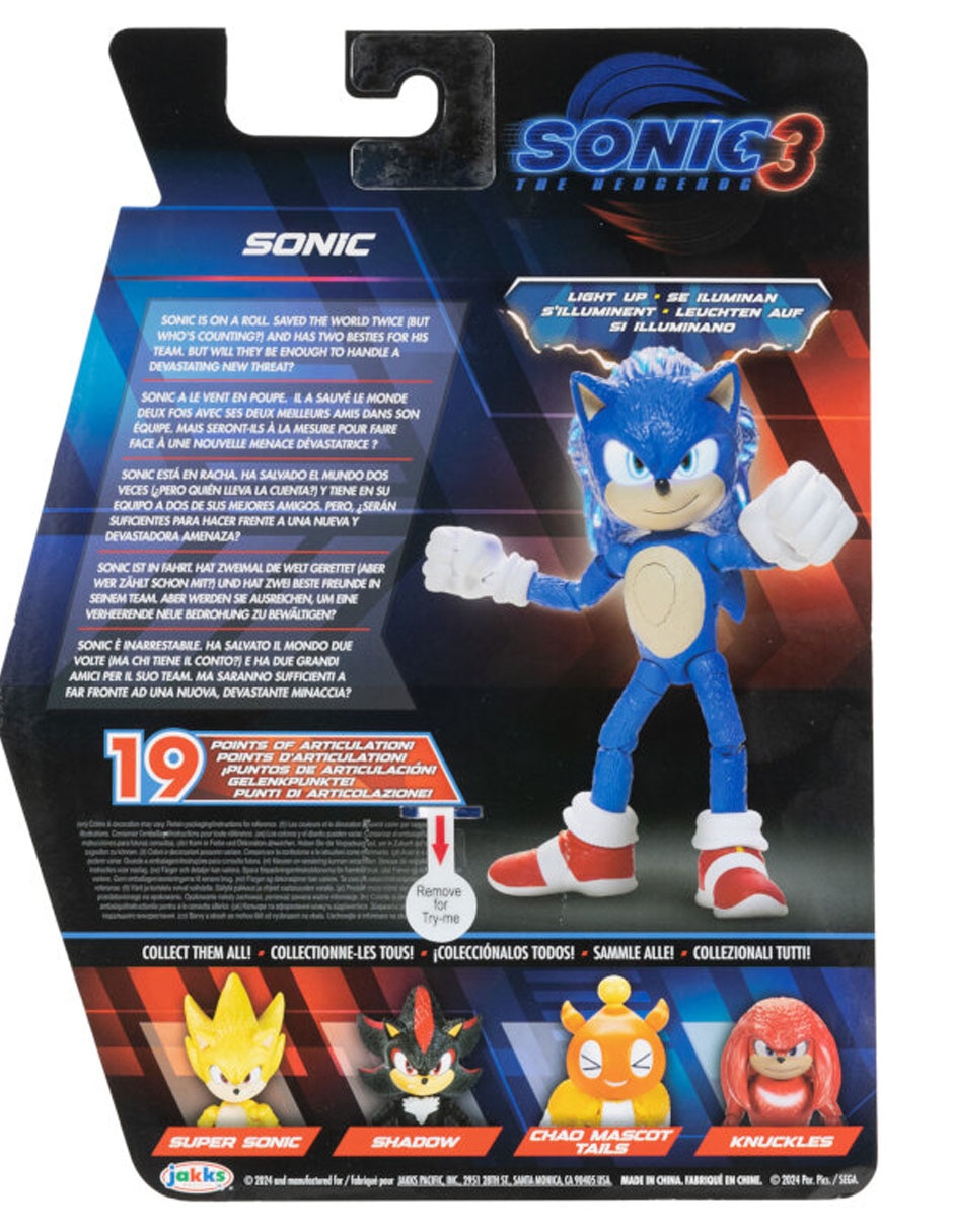 Figura de acción articulada Sonic Sonic The Hedgehog collectors 10