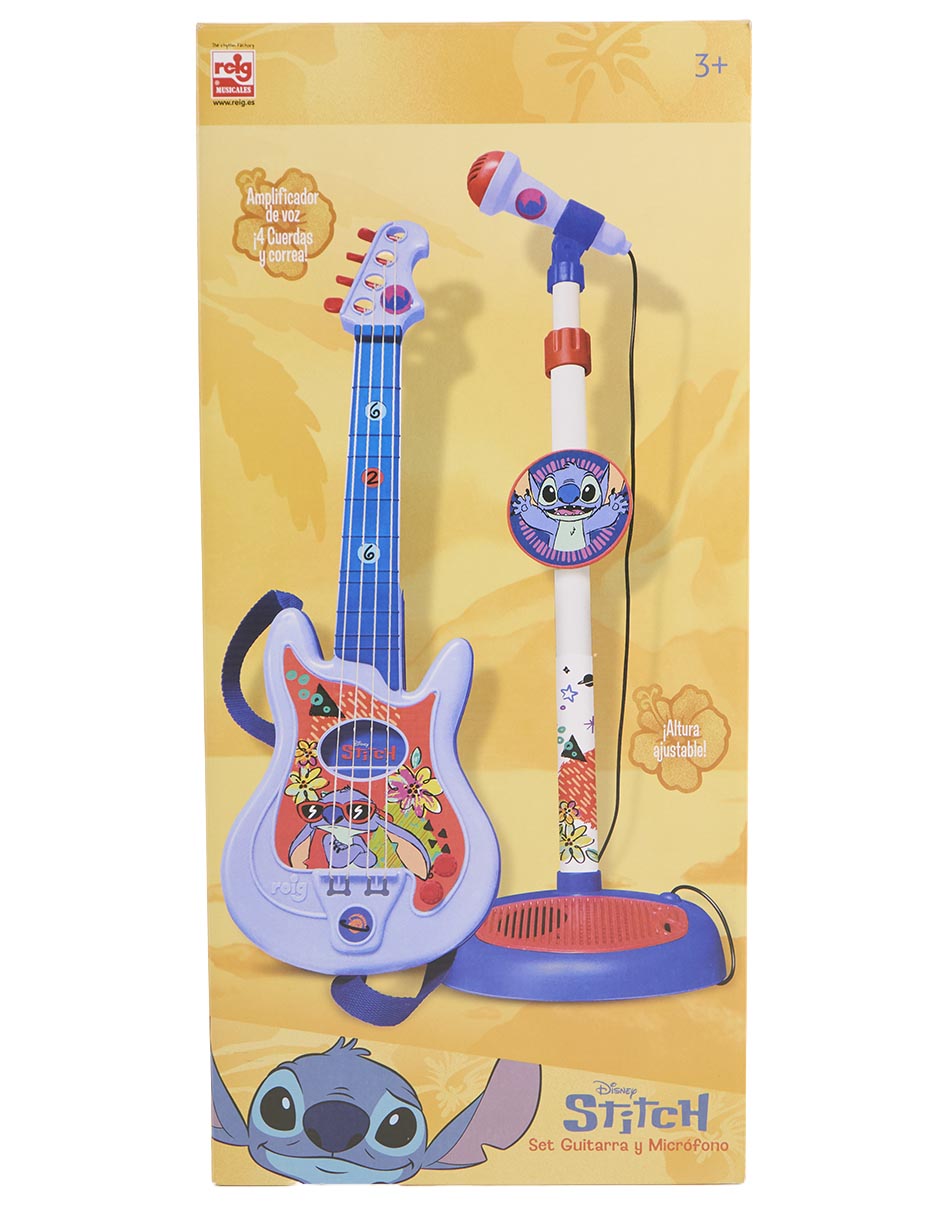 Set guitarra y micrófono Disney Stitch 7