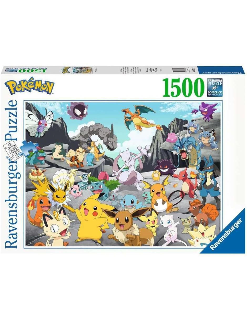 Rompecabezas Caricaturas Pokémon Classics 1500 piezas Rompecabezas Caricaturas Pokémon Classics 1500 piezas