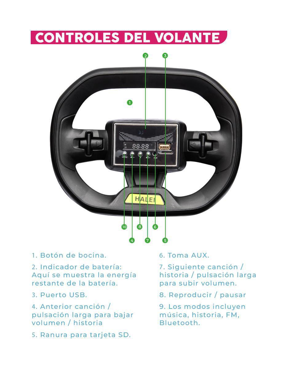 Automóvil montable GO KART TURBOX recargable 5