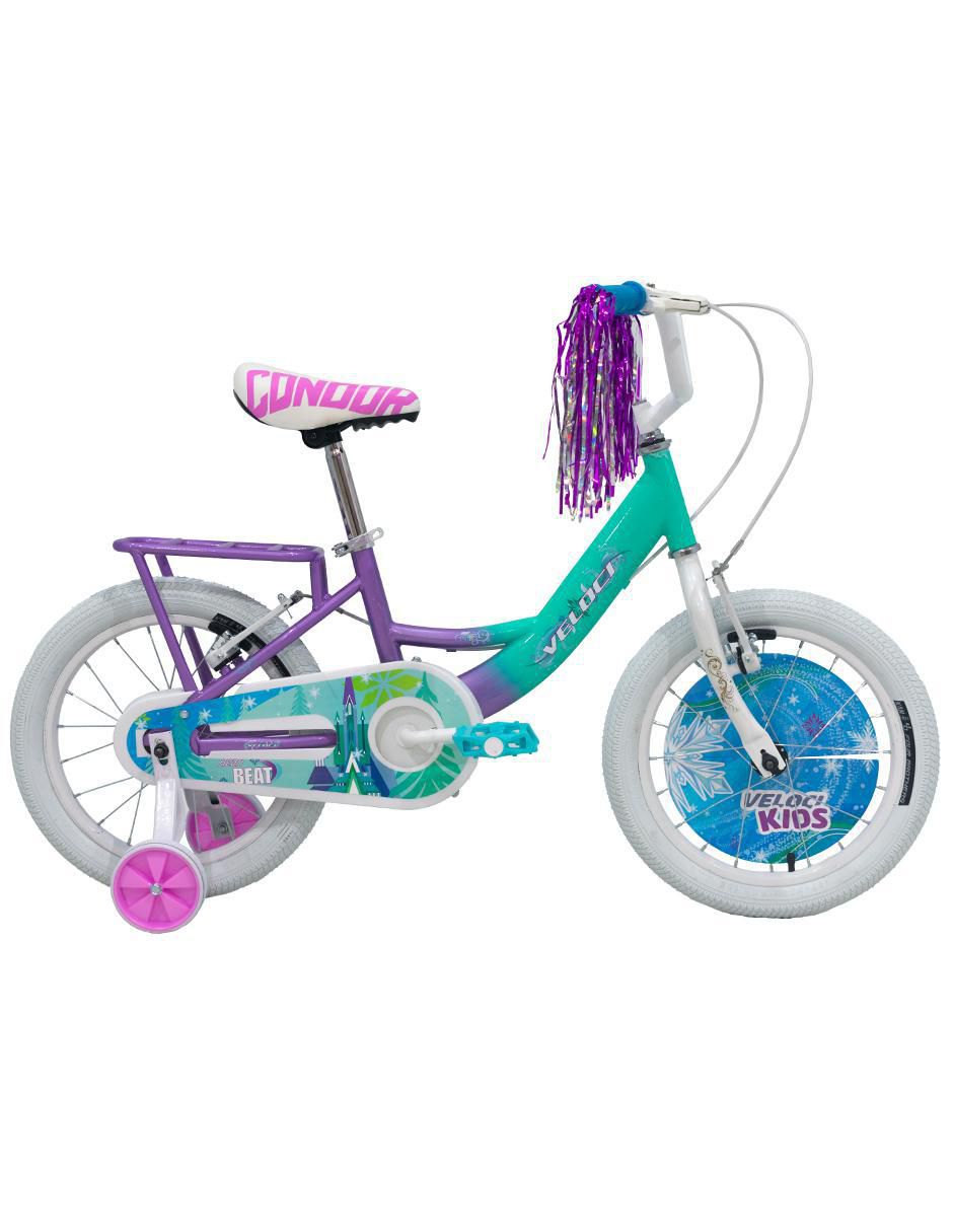 Turbo Rodada Bicicleta Para NiÃ±a Rodada 16 Bicicleta Infantil