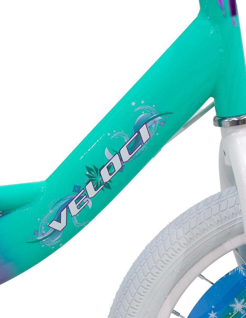 Bicicleta infantil rodada 16 para niña 12