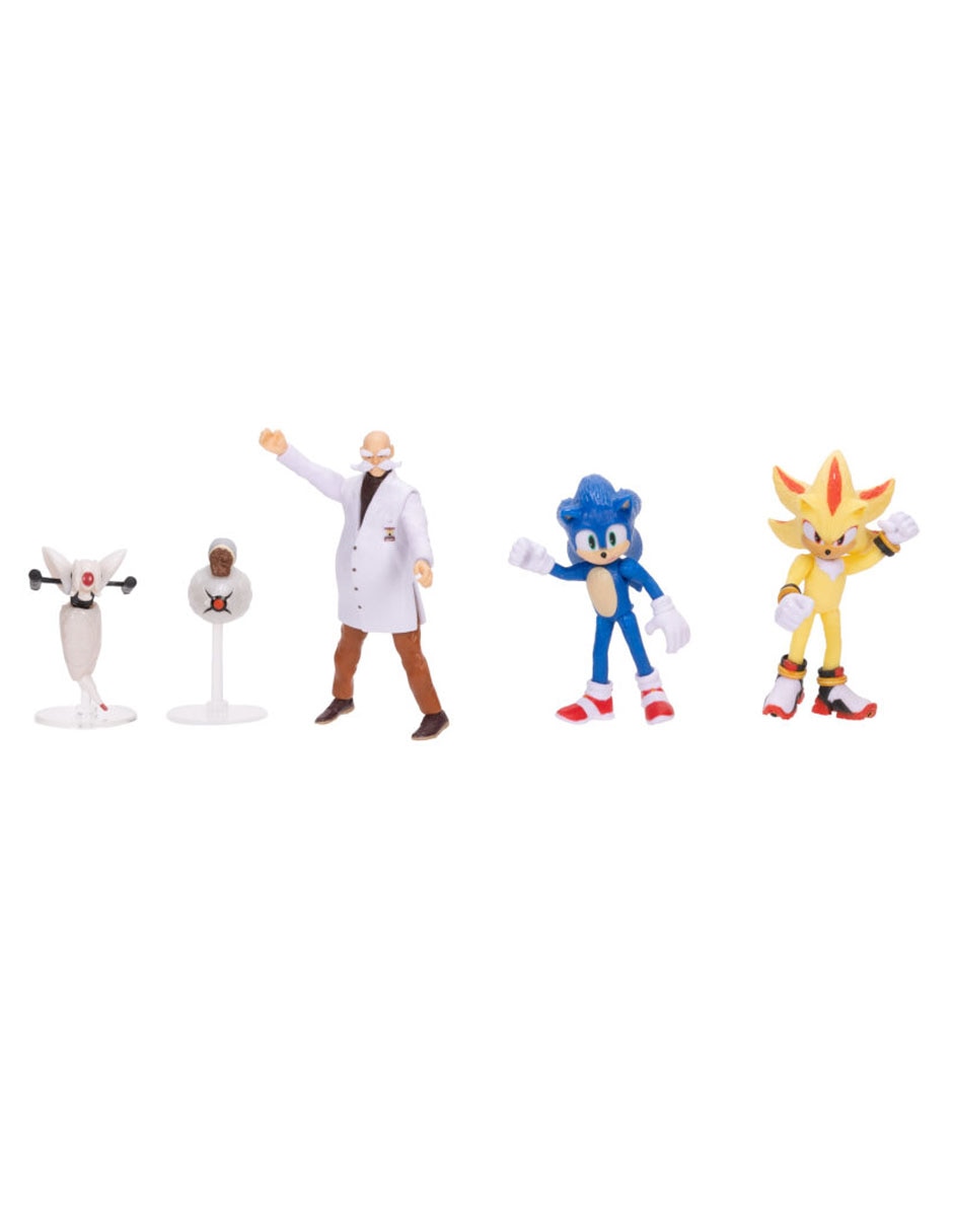 Set figuras acción Sonic The Hedgehog 3 Movie Collection