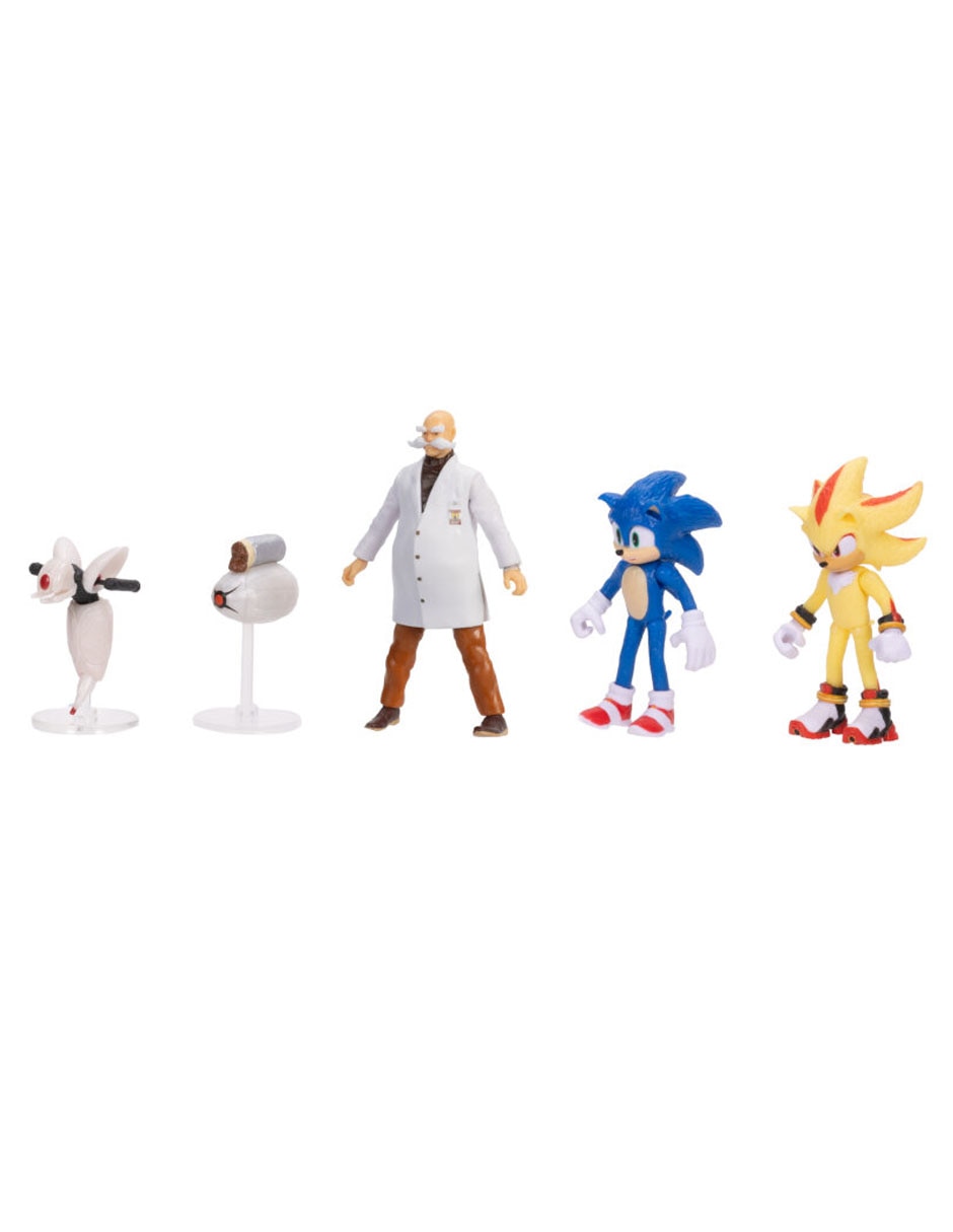 Set figuras acción Sonic The Hedgehog 3 Movie Collection 8