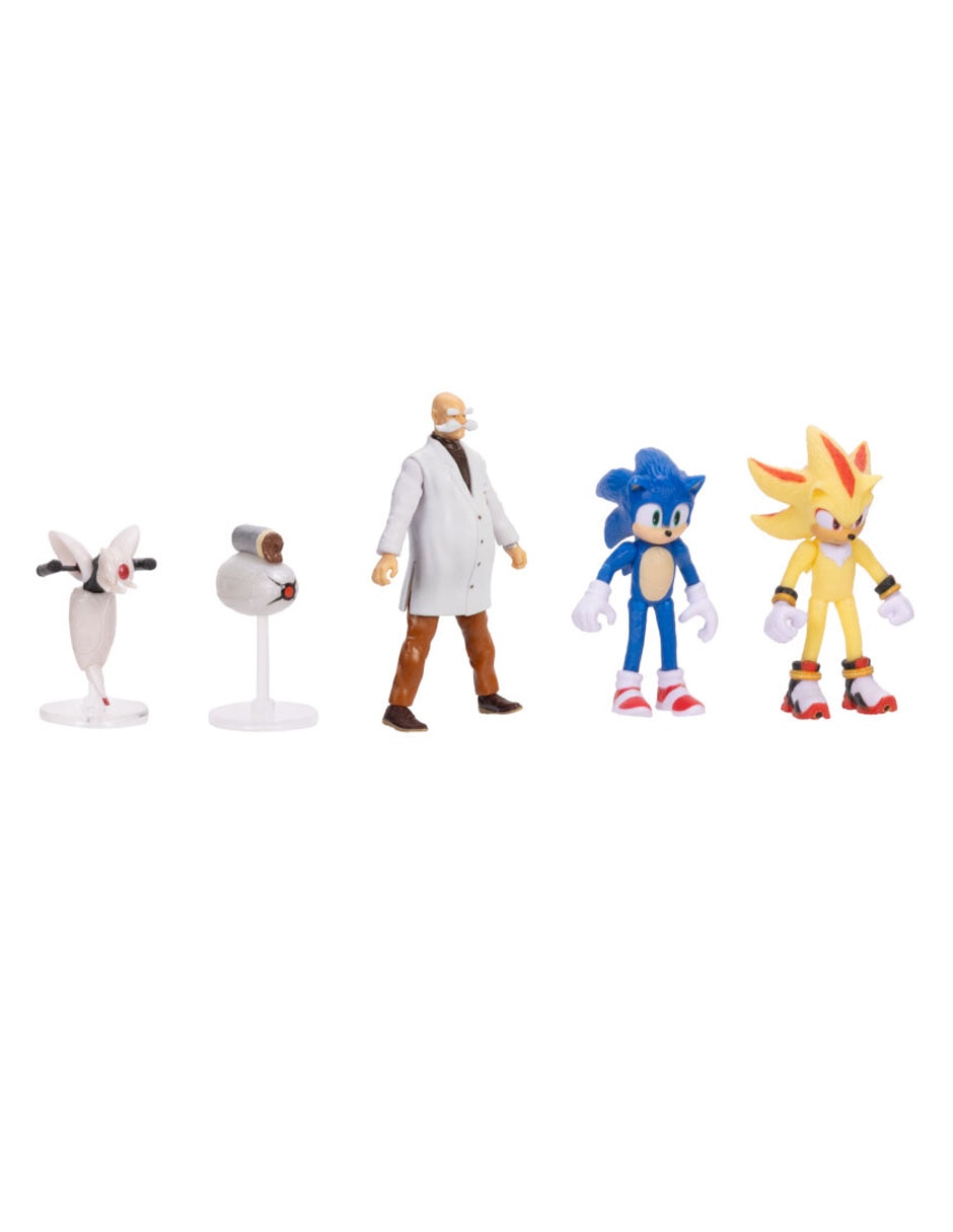 Set figuras acción Sonic The Hedgehog 3 Movie Collection 9
