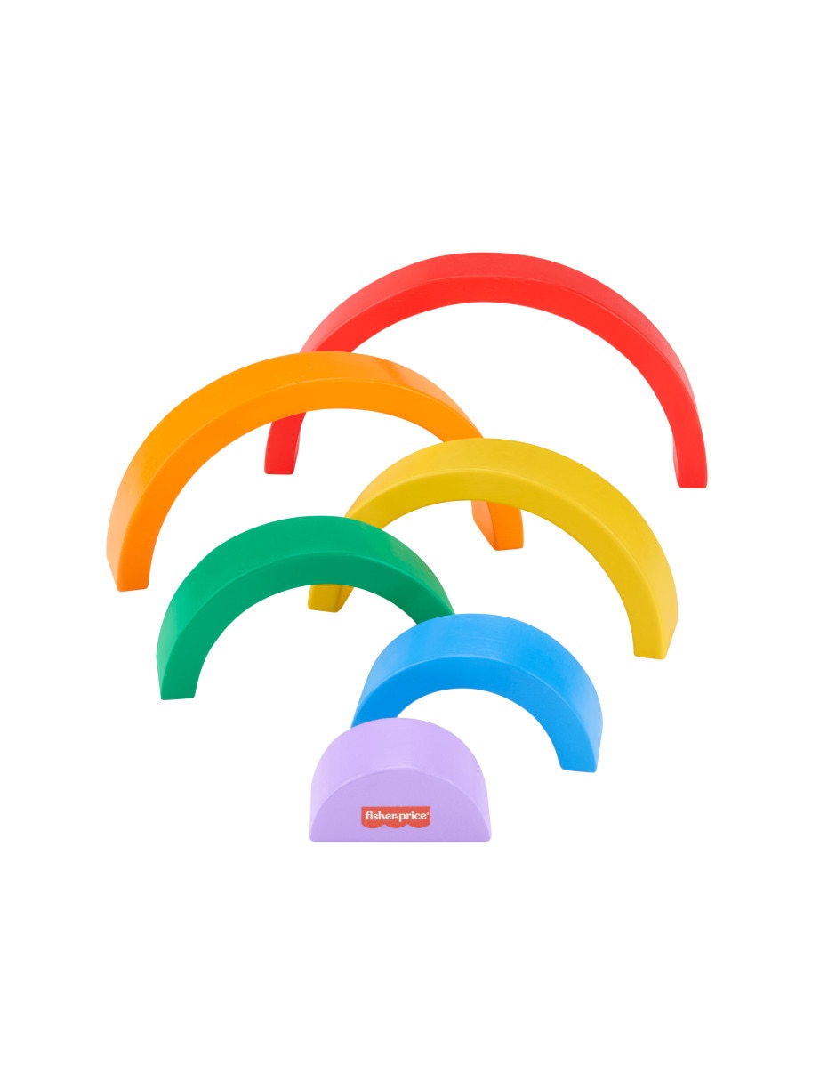 Arcoíris Apilable juego didáctico infantil unisex 5