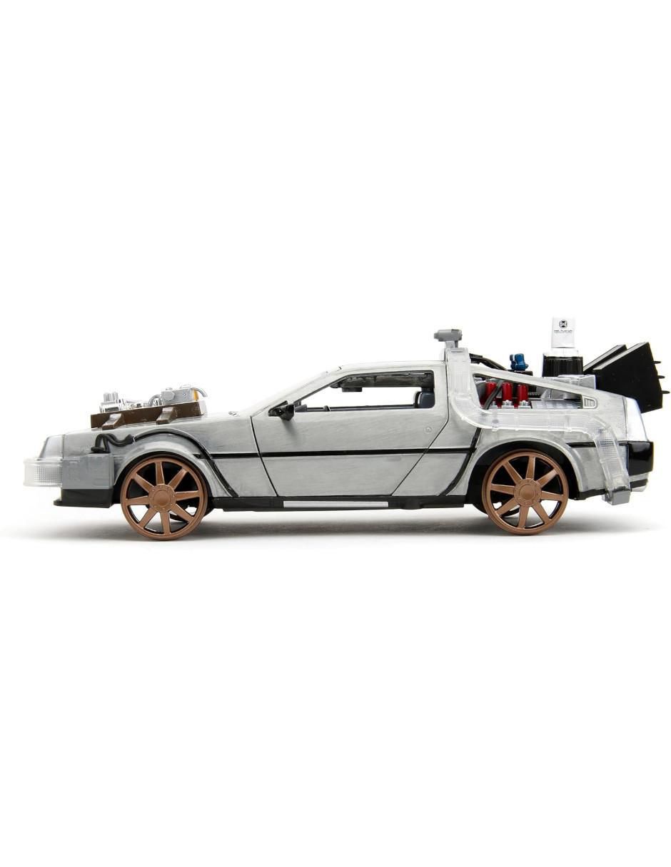 Vehículo a escala delorean time machine 3