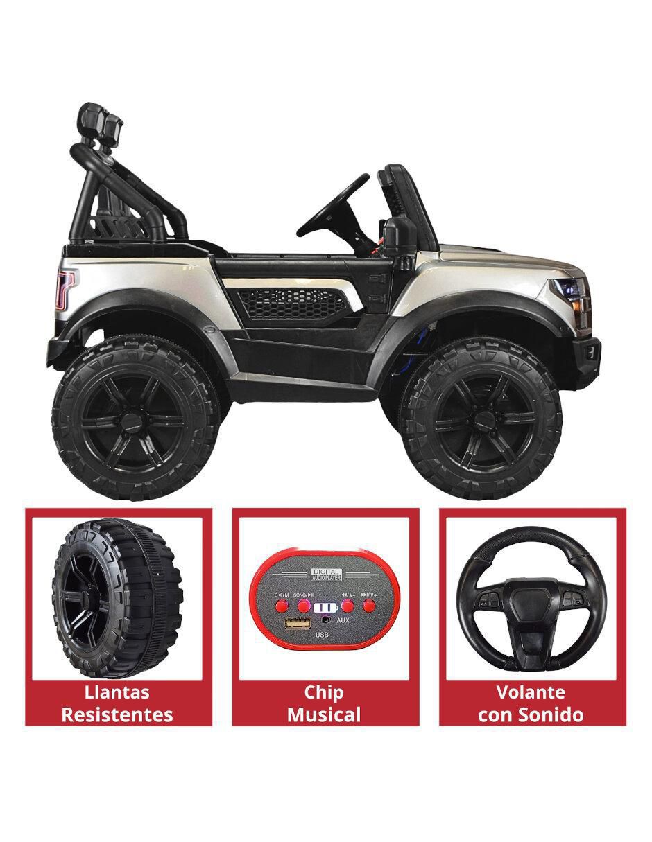Automóvil montable "montable" joykoo camioneta raptor "de" recargable