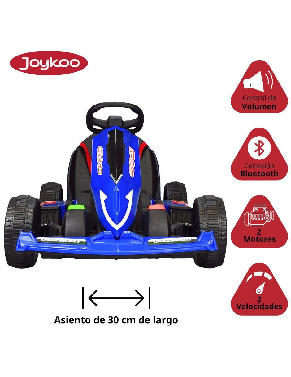 Automóvil montable Crazy Kart Speed recargable 3