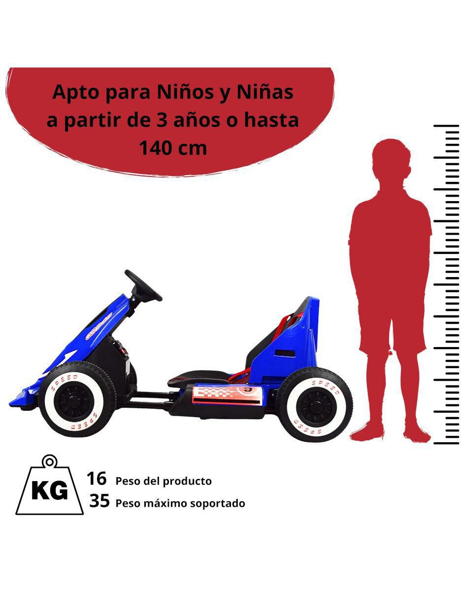 Automóvil montable Crazy Kart Speed recargable 5