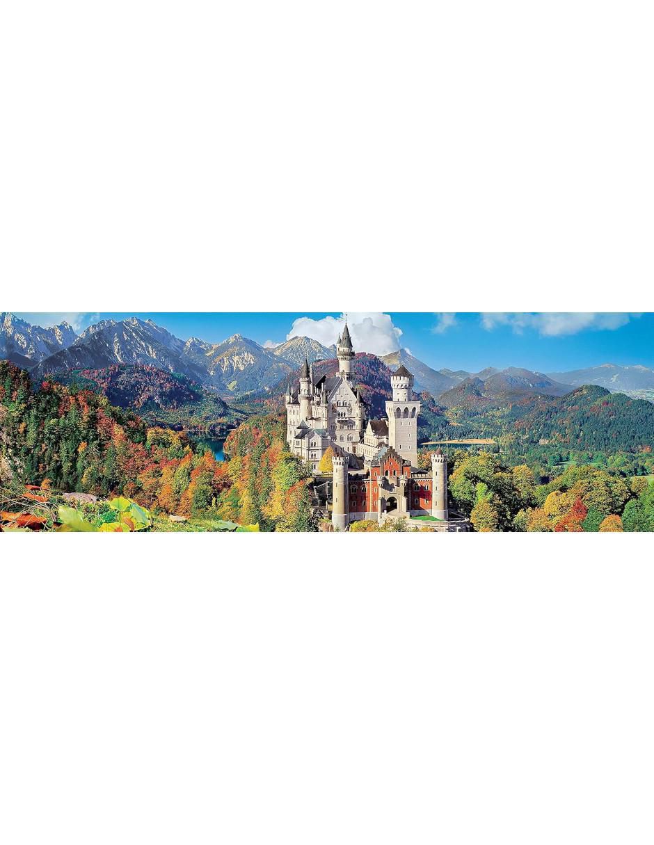 Rompecabezas castillo neuschwanstein panorama neuschwanstein 1000 piezas 2