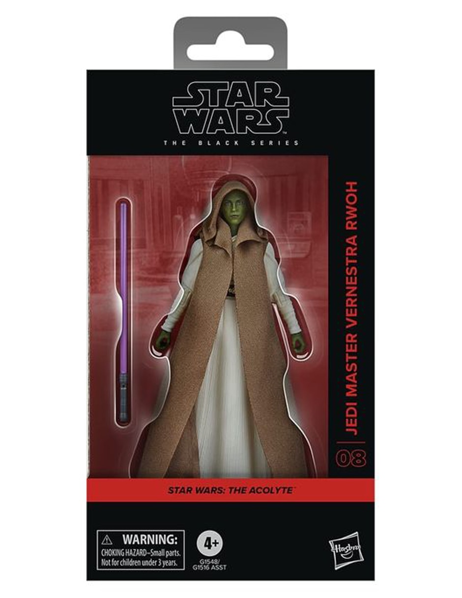 Figura de colección articulada : The Acolyte Jedi Master Vernestra Rwoh Play Doh 10