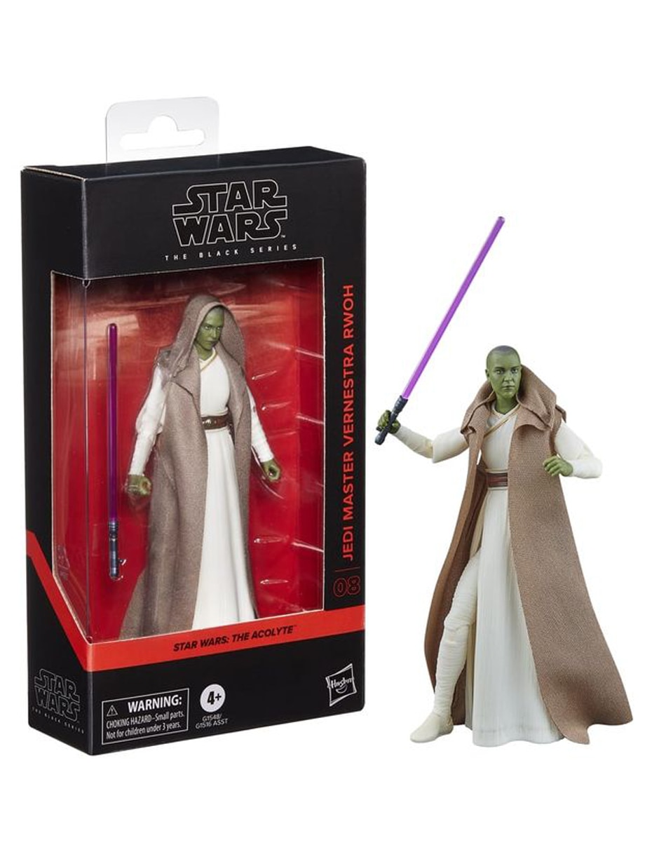 Figura de colección articulada : The Acolyte Jedi Master Vernestra Rwoh Play Doh 11