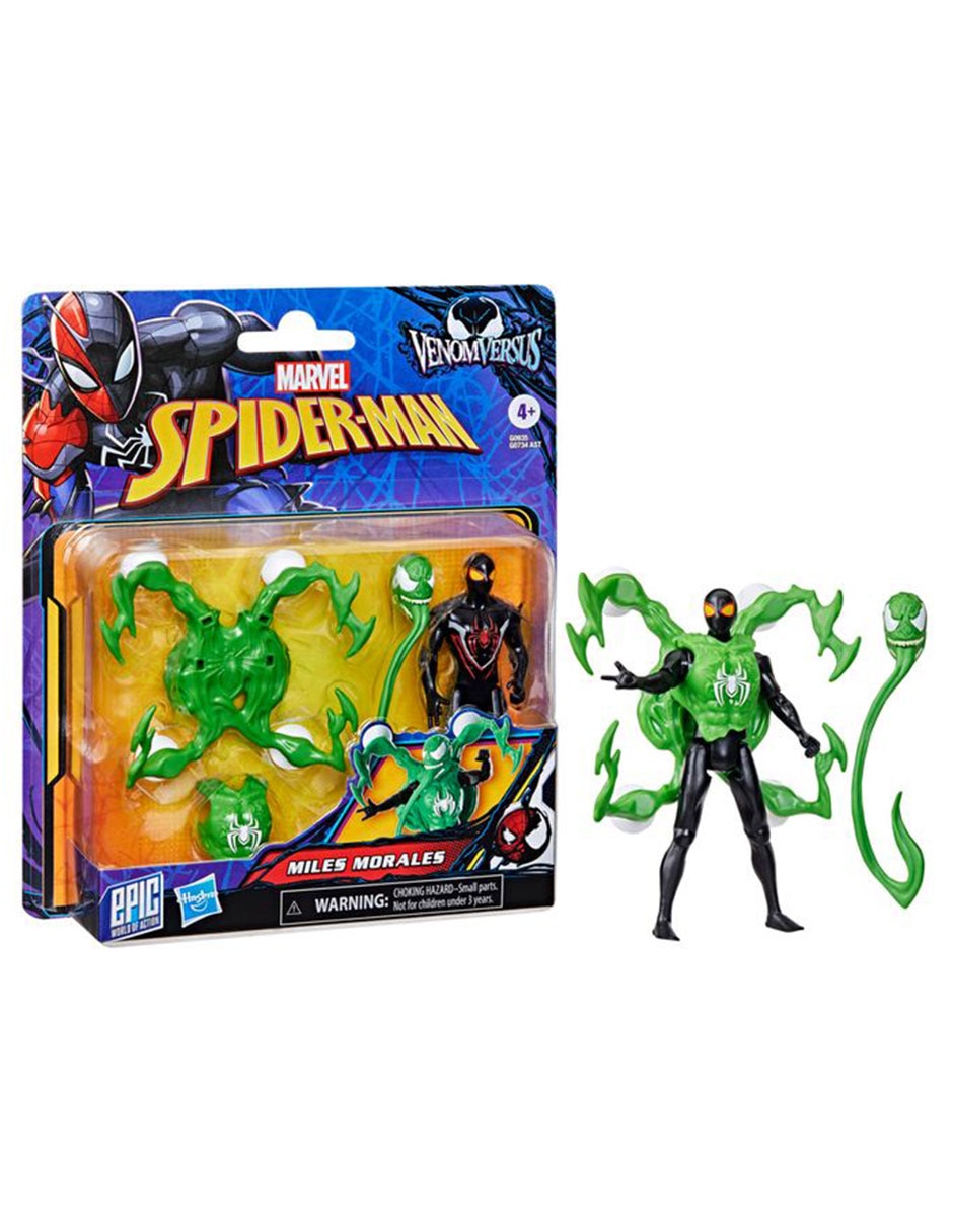 Figura de acción articulada VenomVersus Miles Morales deluxe 3