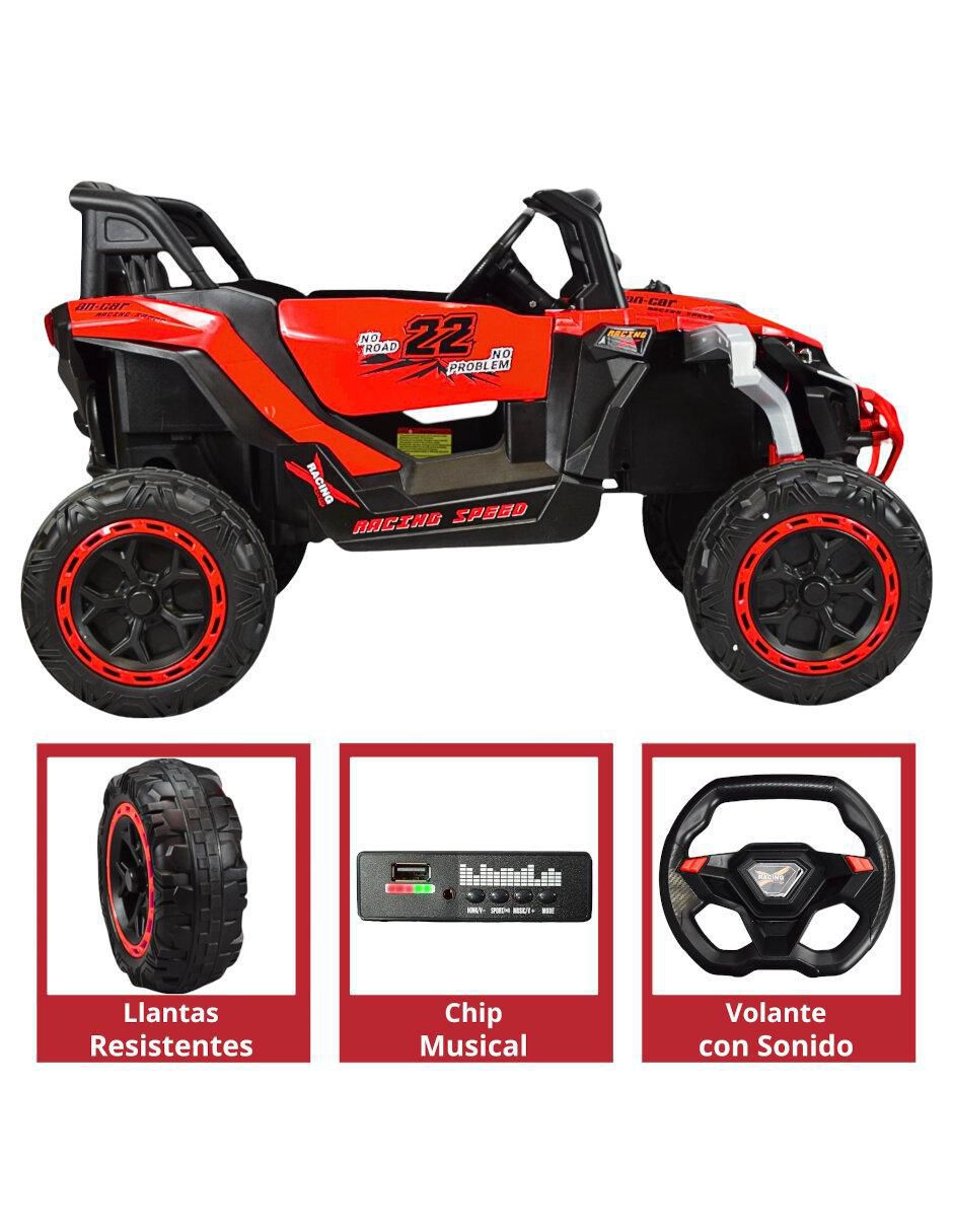 Automóvil montable Racing Speed de recargable 4