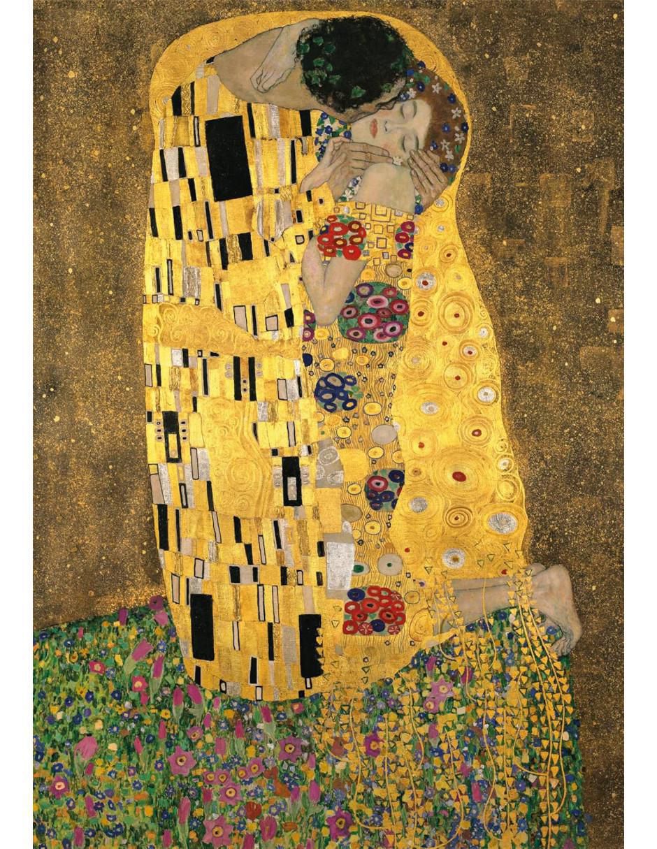 Rompecabezas Klimt: El beso el beso 1000 piezas 2