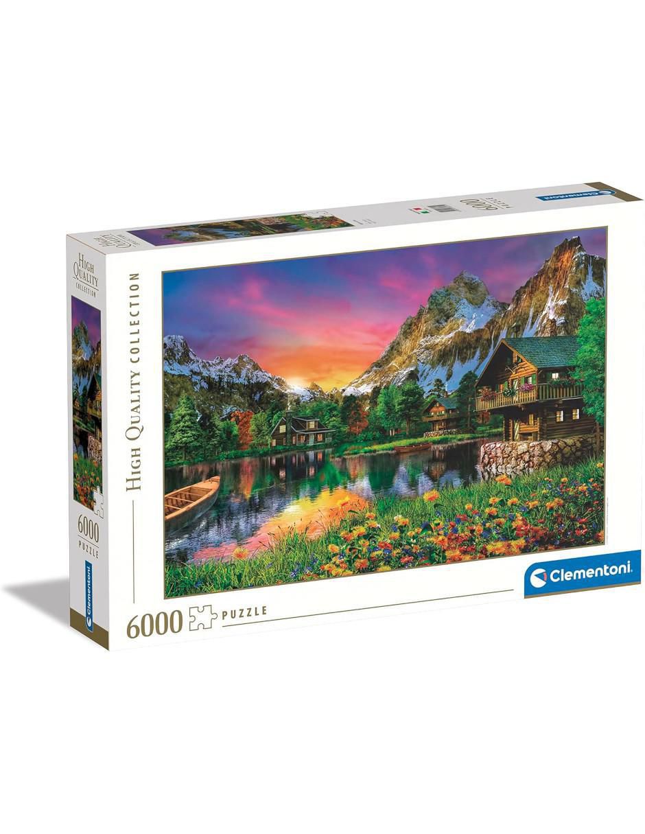 Rompecabezas Paisaje Lago Alpino 6000 piezas