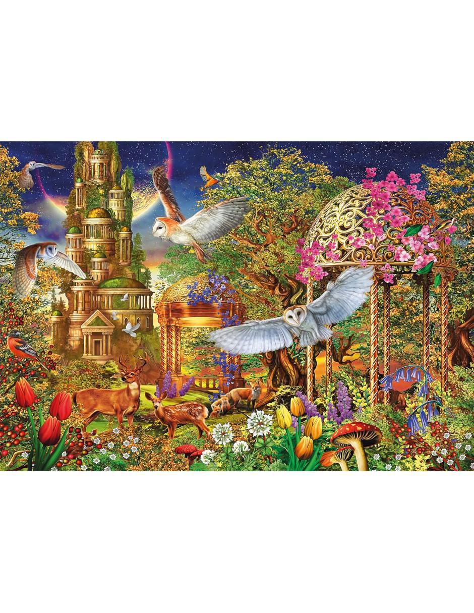 Rompecabezas Bosque Fantástico Fantasía del Bosque 1500 piezas 2
