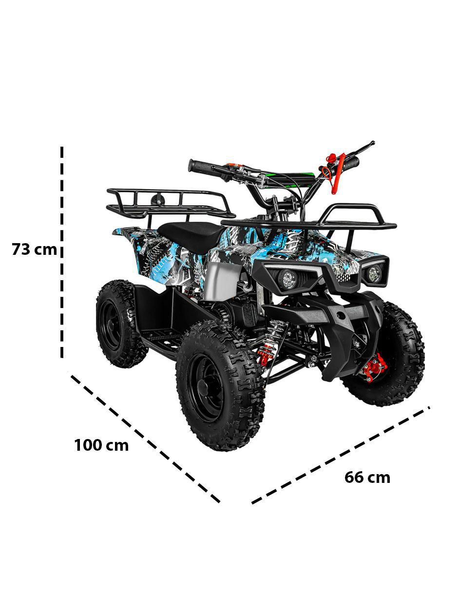 Cuatrimoto montable de combustible 9