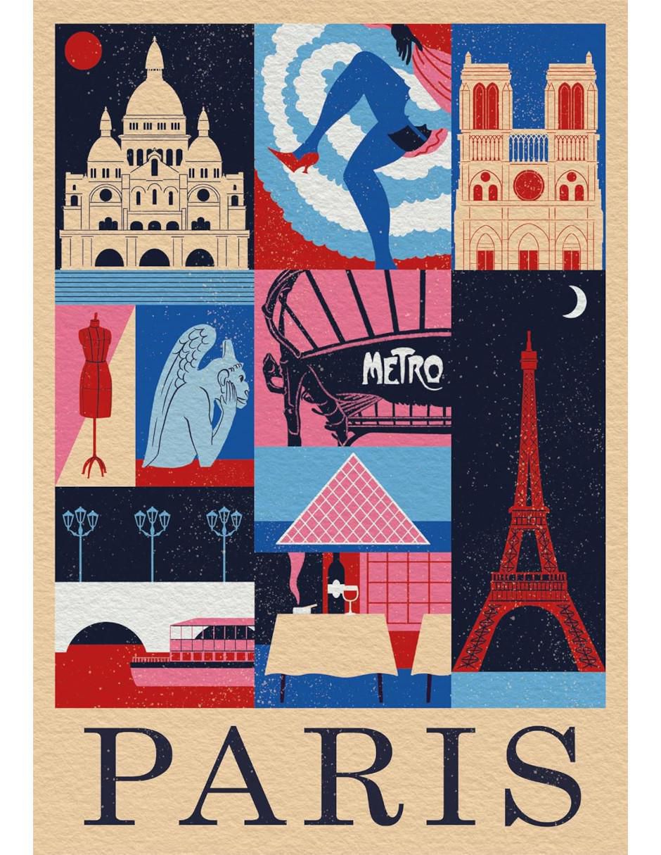 Rompecabezas Paris Style In The City 1000 piezas 2