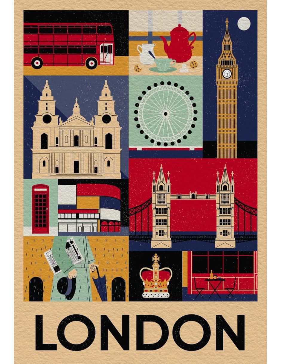 Rompecabezas Londres Style In The City 1000 piezas 2