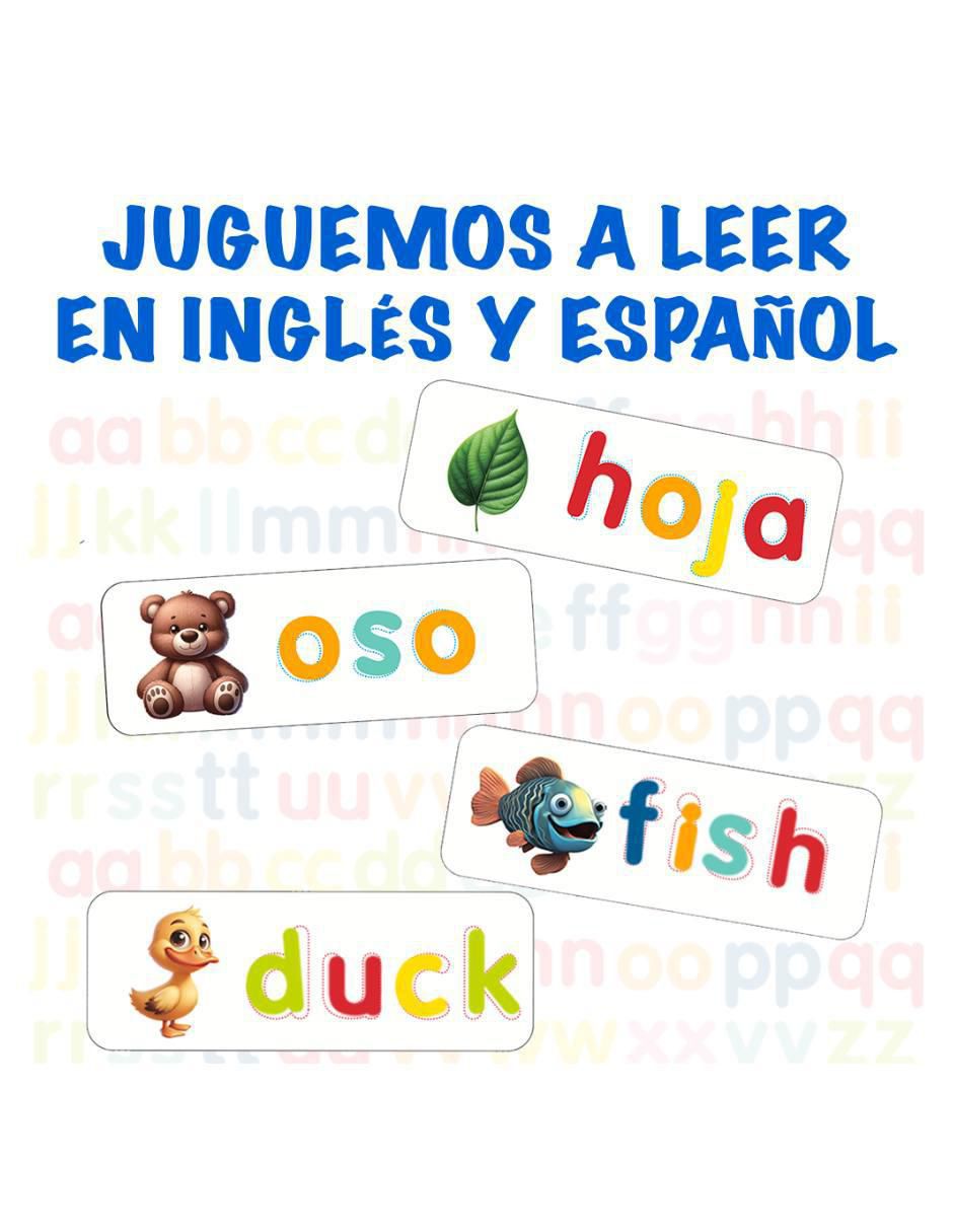 Juguete Abecedario Educativo Español Ingles juego didáctico infantil unisex 3