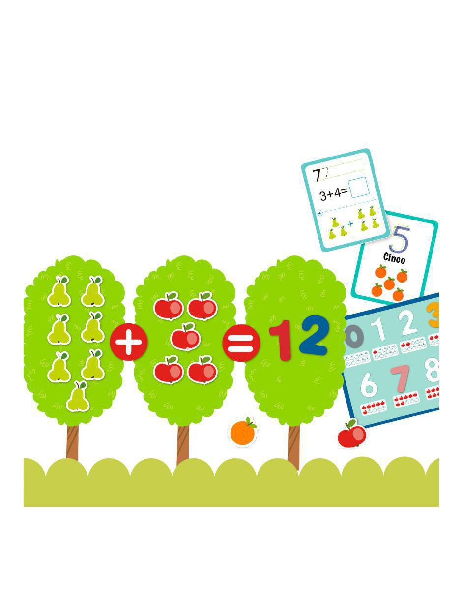 Juego didáctico de matemáticas con números y figuras 2