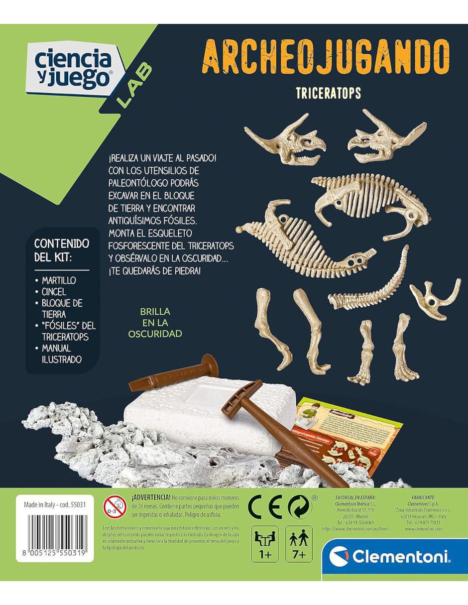 Arqueojugando Triceratops Fosforescente