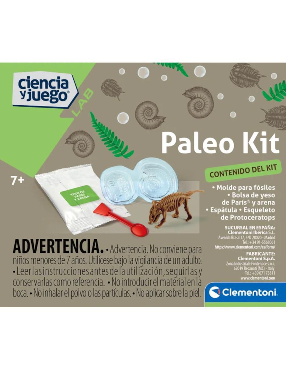 Ciencia y juego paleo kit 3