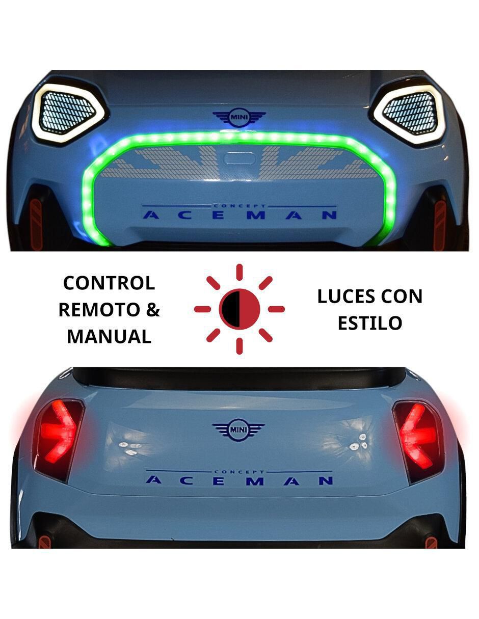 Automóvil montable Mini Aceman recargable 2