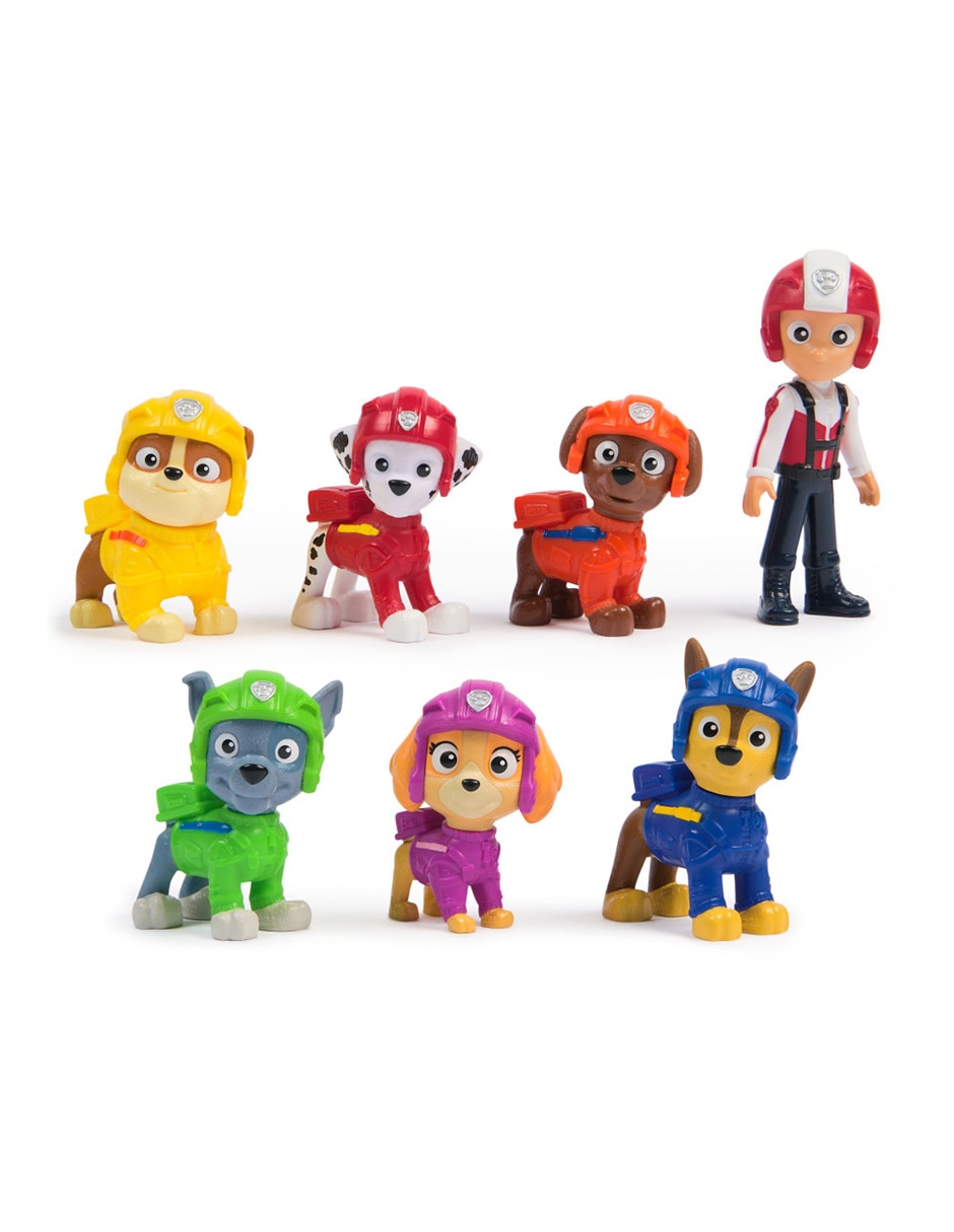 Set figuras acción articulada Rescue
