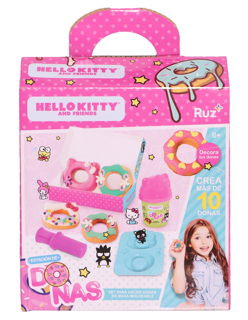 Set de masa moldeable para creación de donas