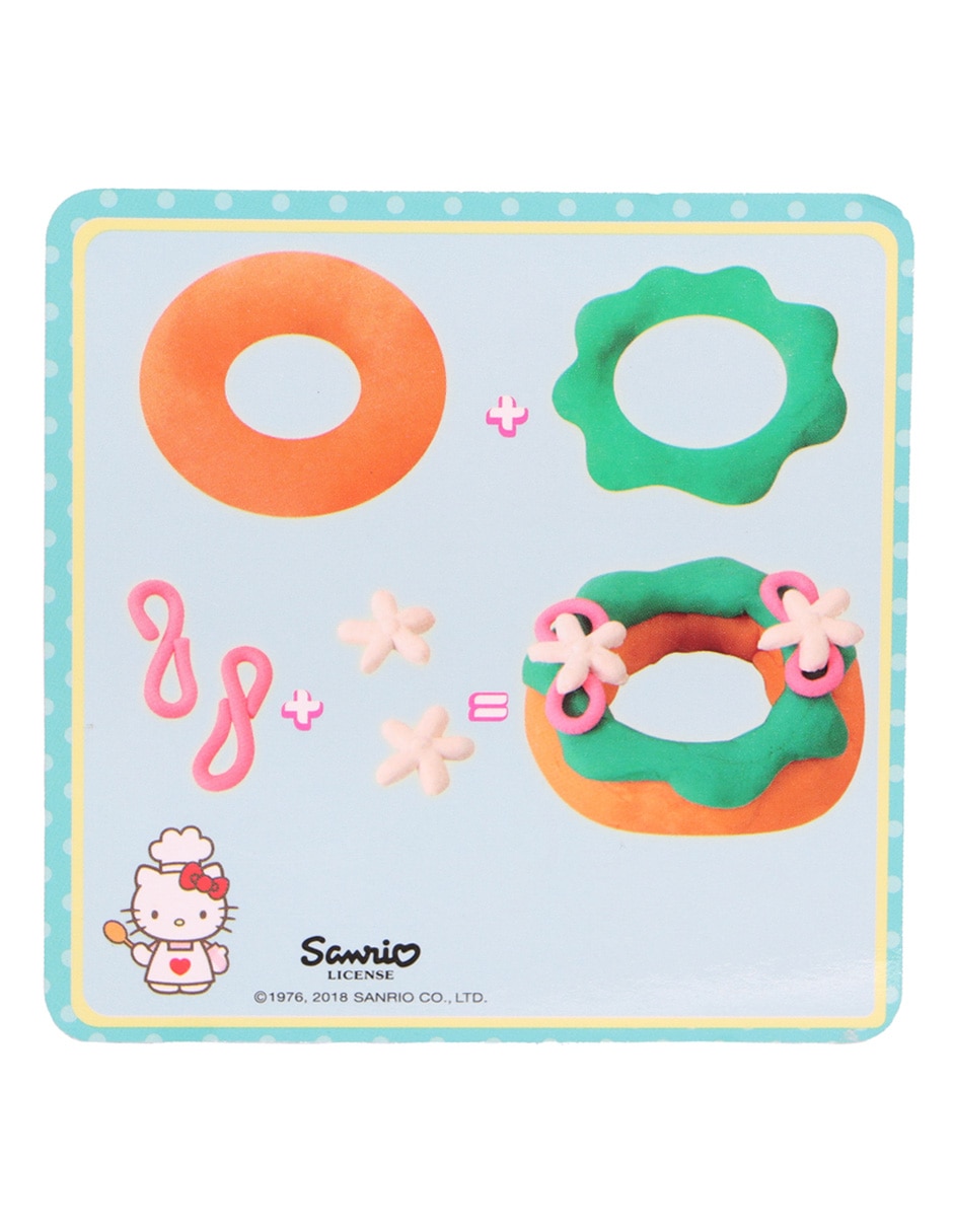 Set de masa moldeable para creación de donas 4