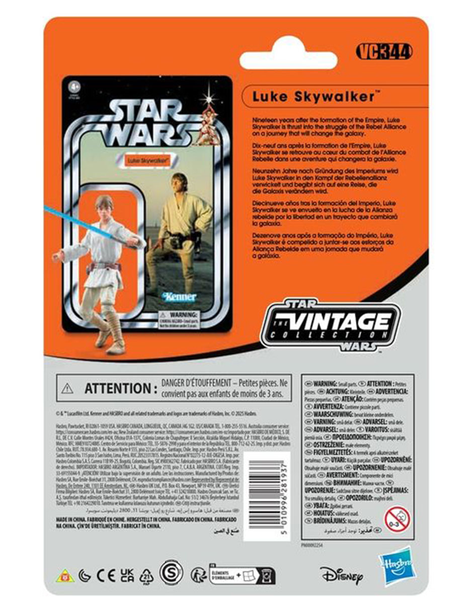 Figura de acción articulada Vintage Collection Luke Skywalker Star Wars articulada 4