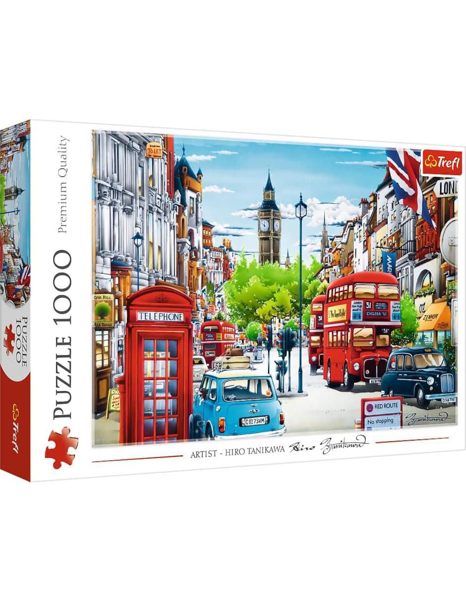Rompecabezas Calles de londres 1000 piezas 1
