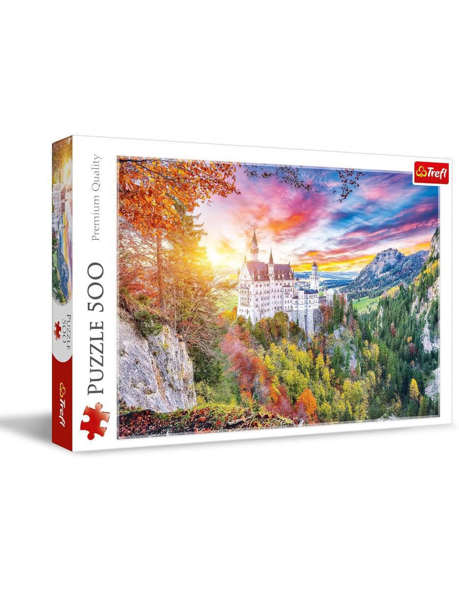 Rompecabezas Castillo de Neuschwanstein 500 piezas 1