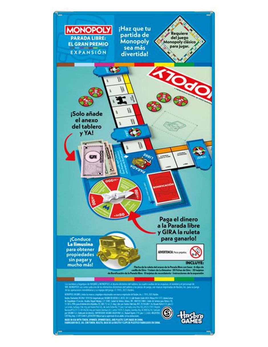 parada libre: El gran premio Monopoly 4