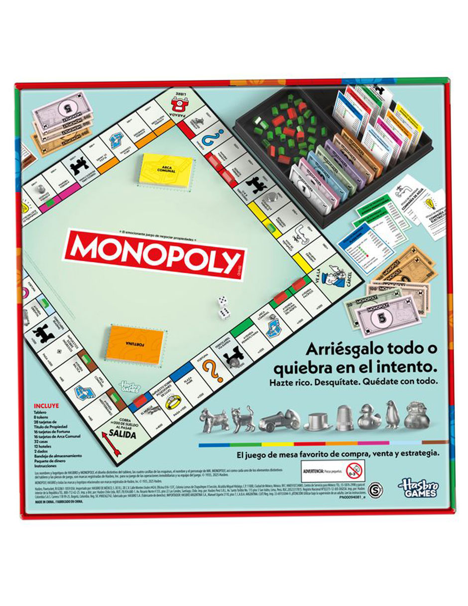 Juego Monopoly 4