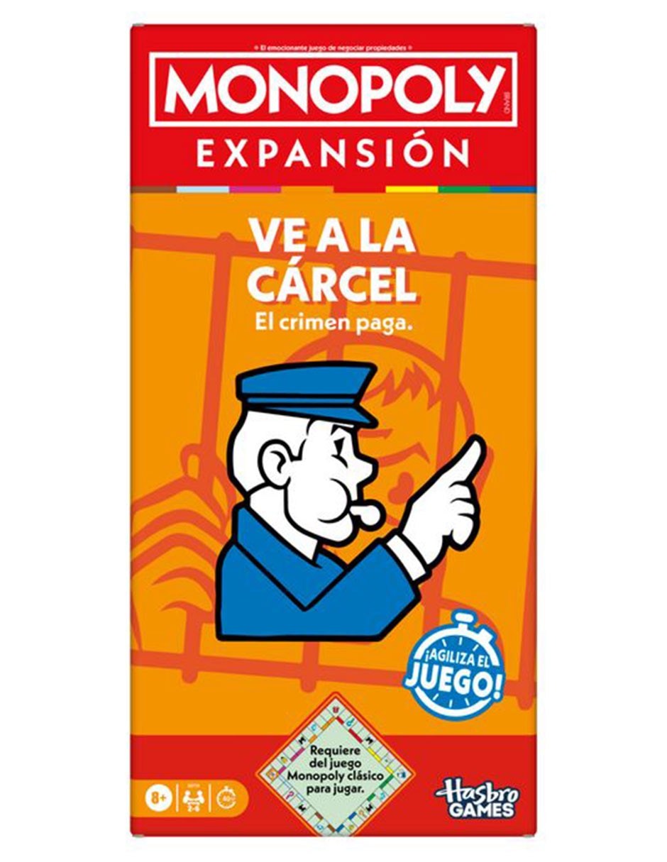 expansión: Ve a la cárcel Monopoly 2