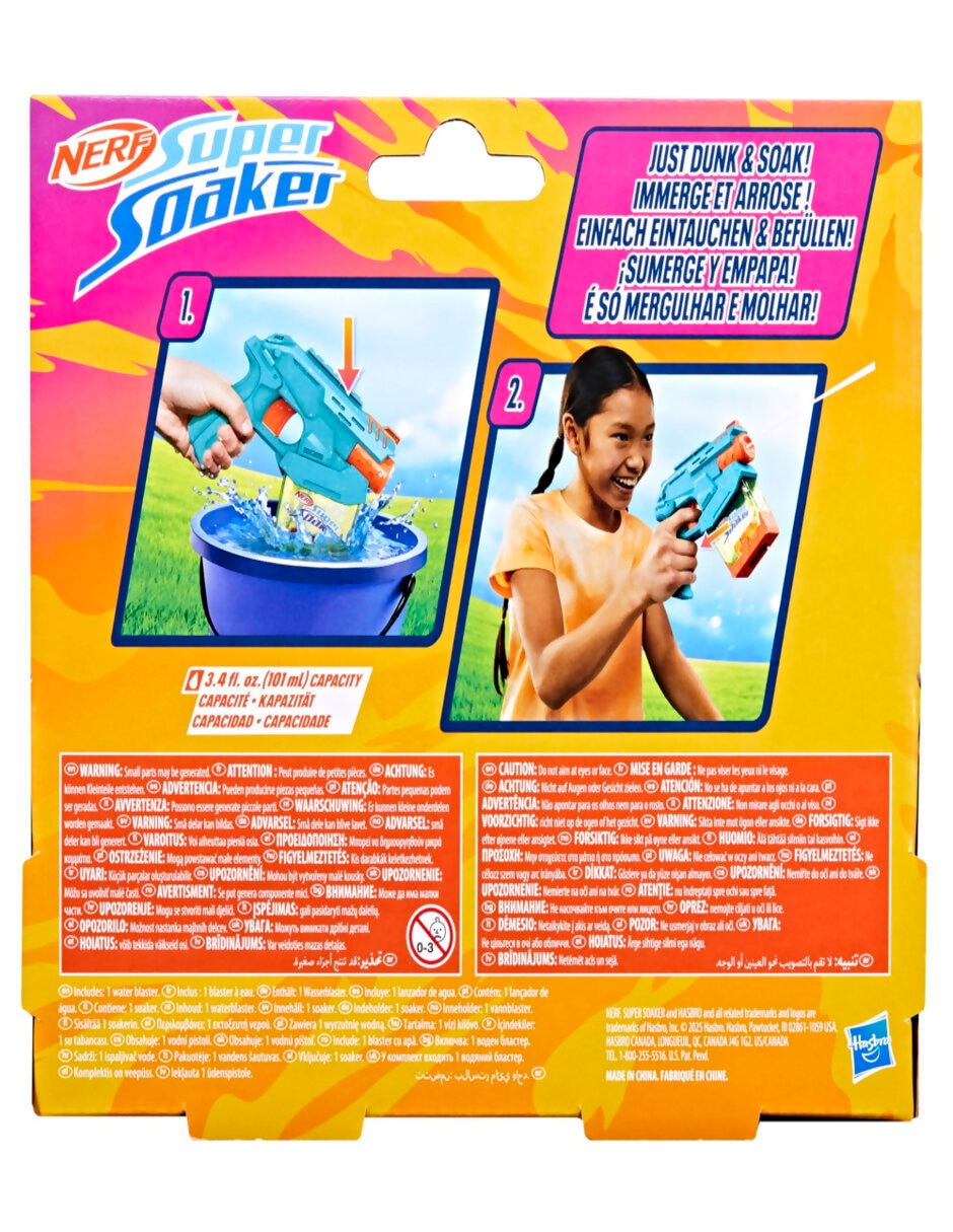 Lanzador de agua Super Soaker Mini Dunk Fill 5