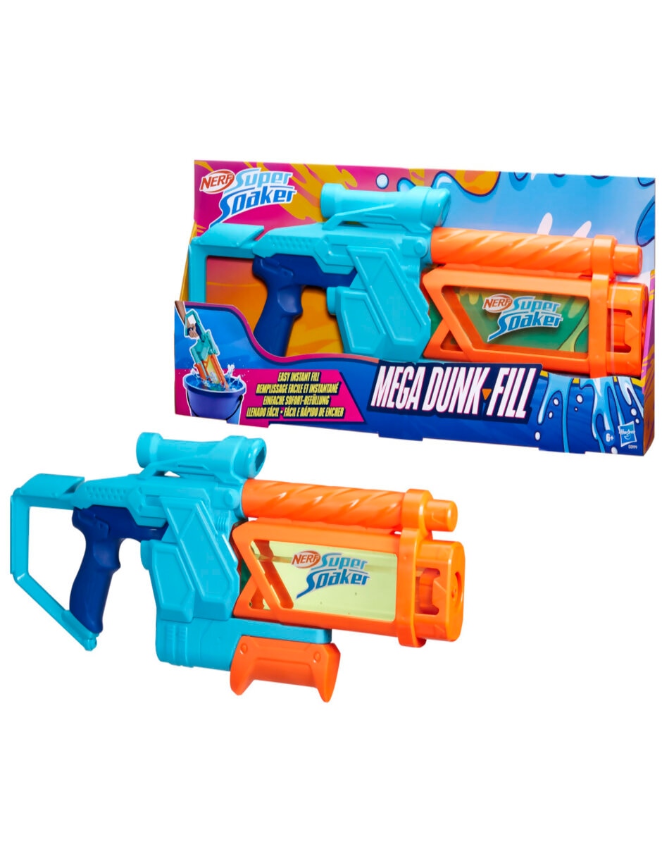 Lanzador de agua Super Soaker Mega Dunk-fill 7