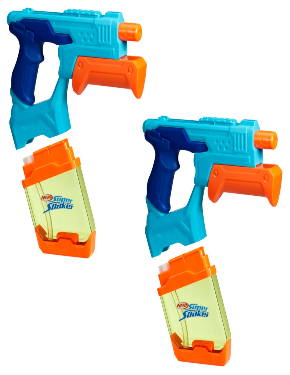 Set lanzador de agua Super Soaker Dunk Fill 2-Pack 9