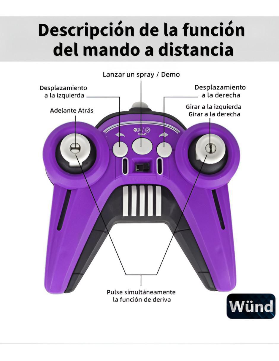 Vehículo de control remoto 4