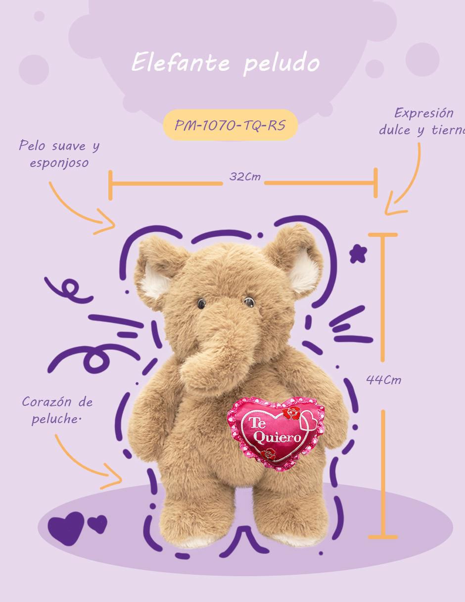 Peluche de Elefante Elefante de 44 cm 5