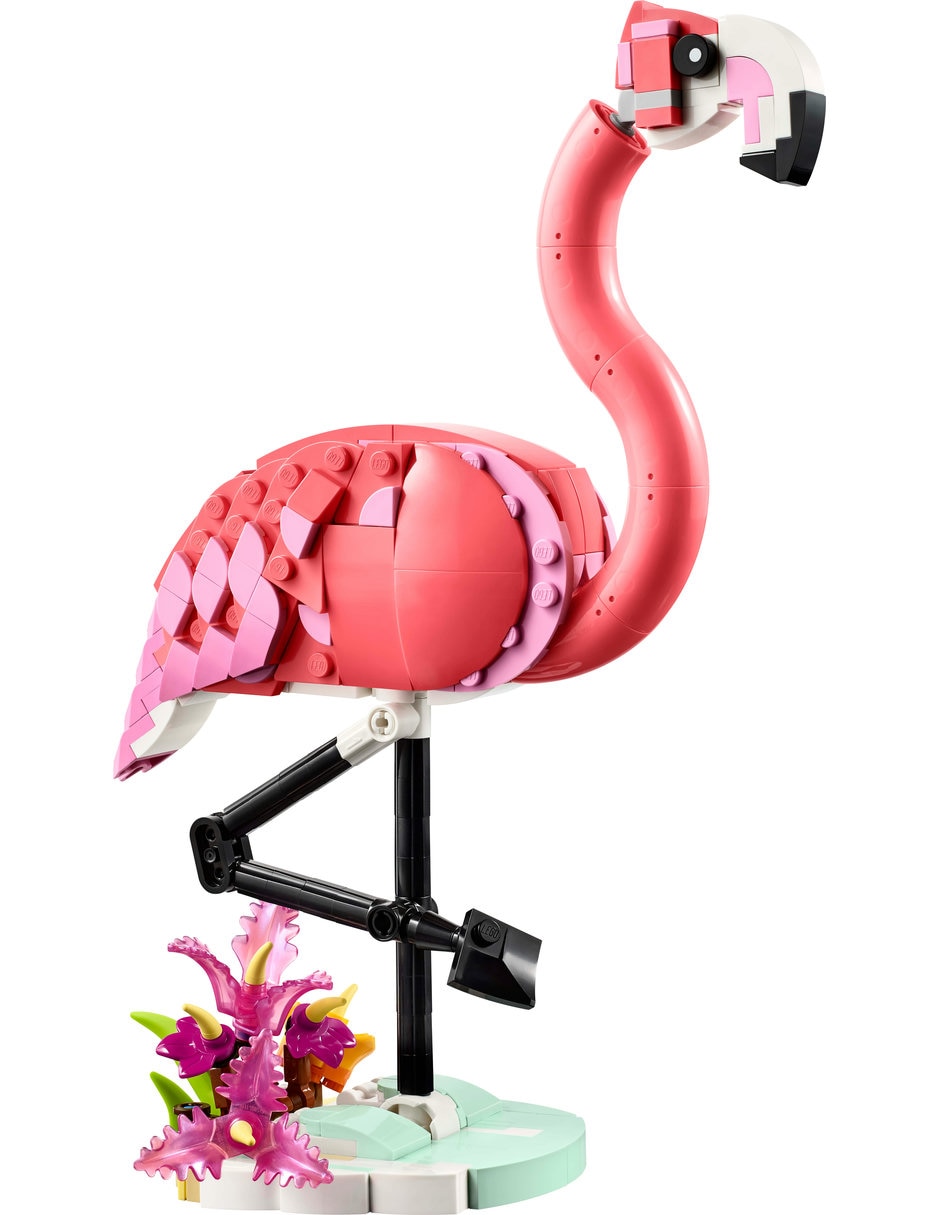 Fauna Salvaje: Flamingo Rosa 31170 Creator 3